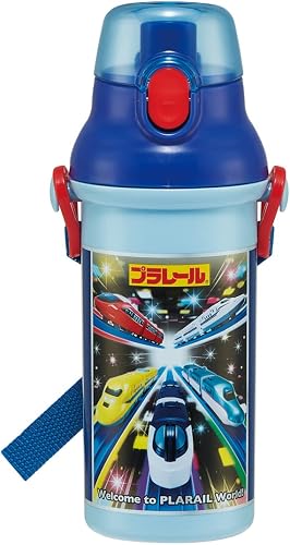 プラレール 水筒 ステンレス ワンタッチ 子ども