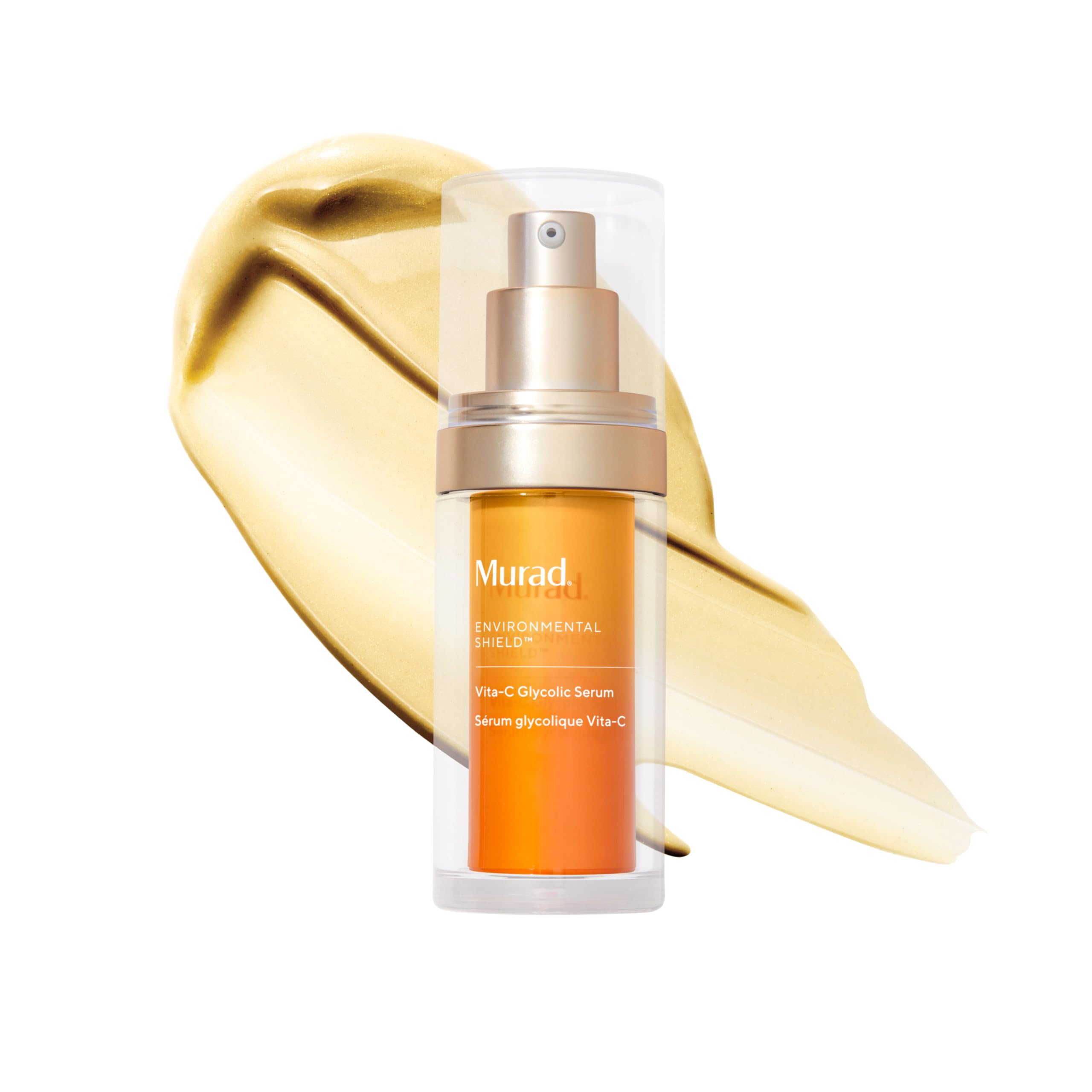 MuradVita-C Glycolic Serum - Advanced Brightening Vitamin C and Glycolic Acid Face Serum for Improved Skin Tone and Texture - Gold-Stabilized Vitamin C for Enhanced Efficacy and Potency