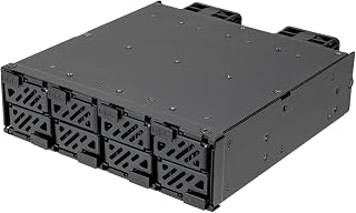 Silverstone Technology FSM08B-MS 13.34cm - 8베이 M.2 SSD 내부 드라이브 인클로저, SST-FSM08-MS