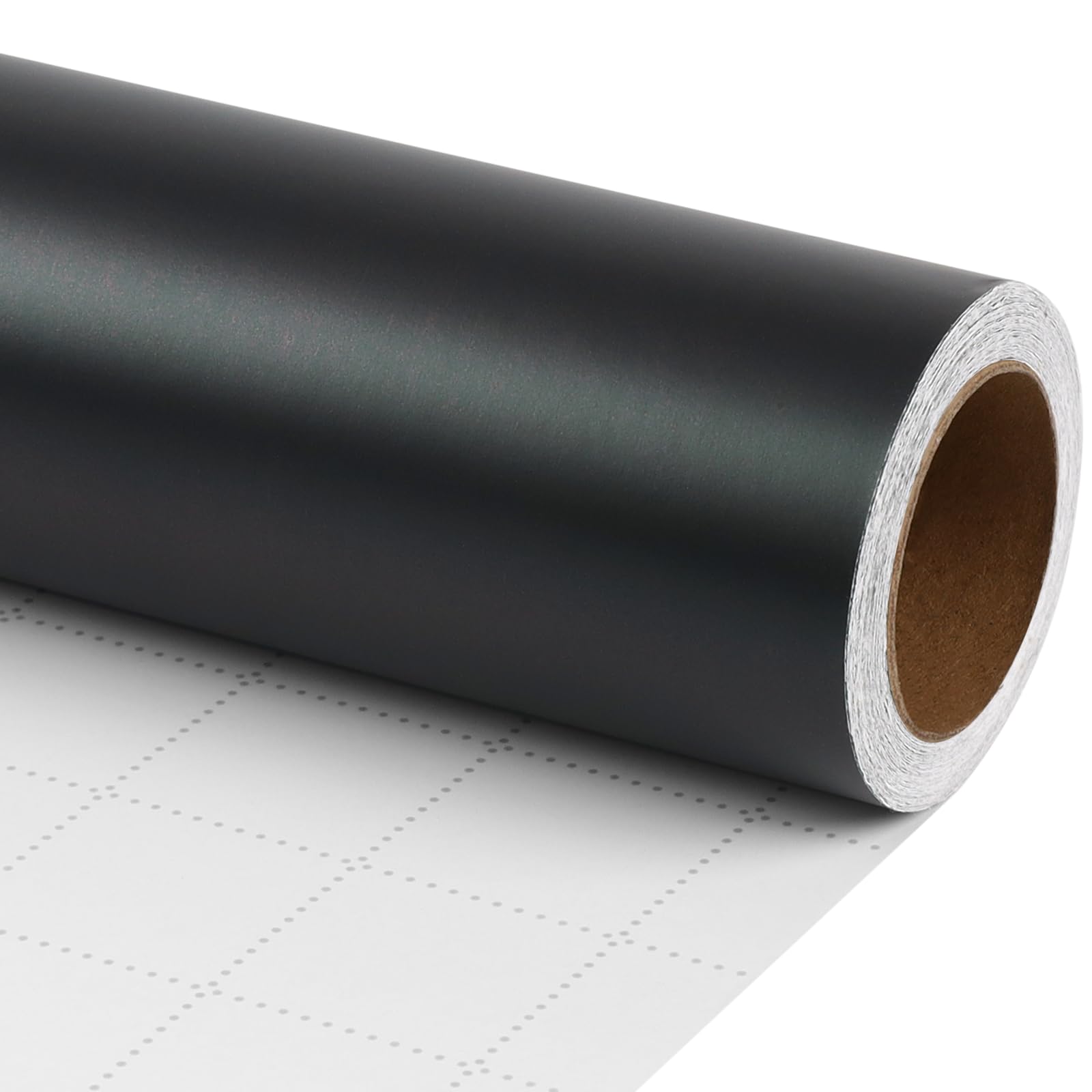 Amazon.com: LaRibbons Black Wrapping Paper, Solid Color Matte