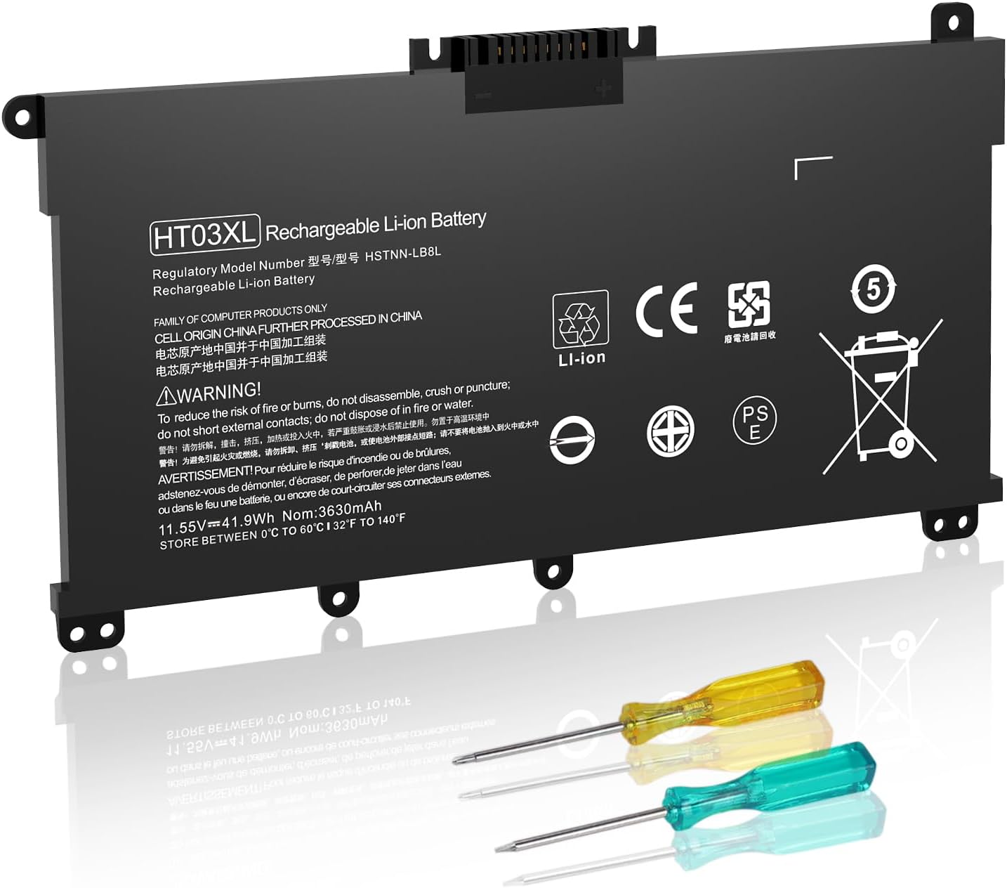 Batterie Ordinateur Portable HP - 62133