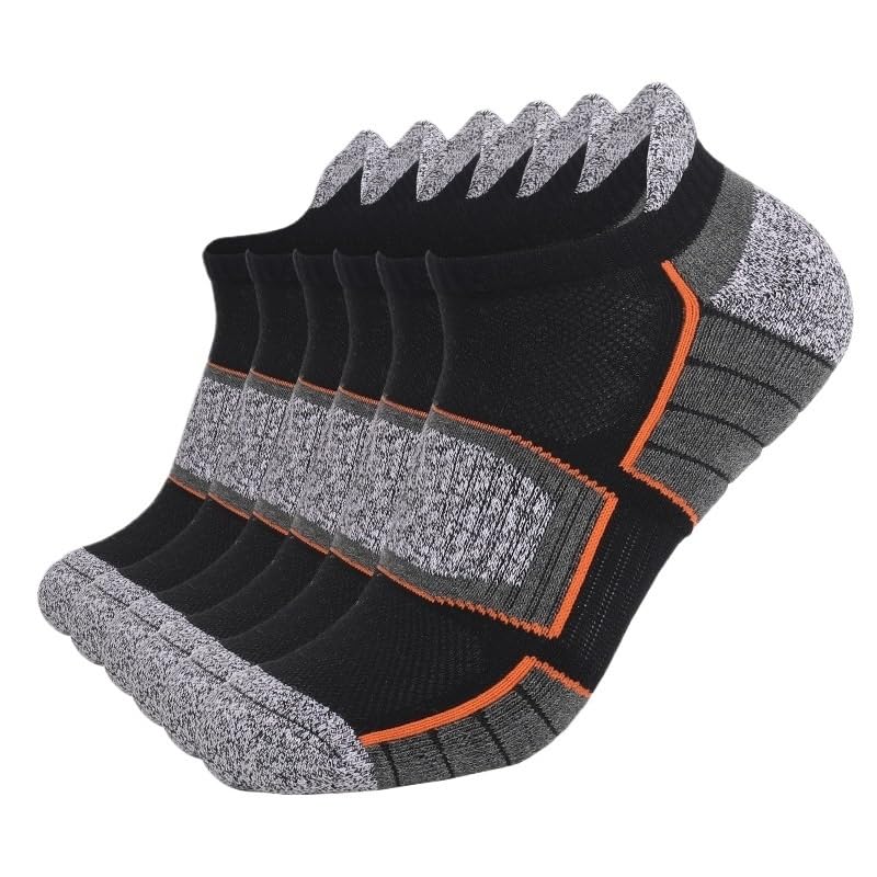 Calcetines deportivos acolchados: calcetines acolchados for correr largas distancias for hombres y mujeres, calcetines deportivos transpirables