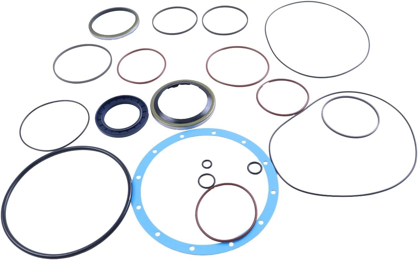 HOLDWELL Drive Motor Seal Kit 289-6336 2896336 compatible with Caterpillar CAT Paving Compactor CB10 CB7 CD10 CD8 Skid Steer Loader 242B3 226B 216B 242B 226B3 232B