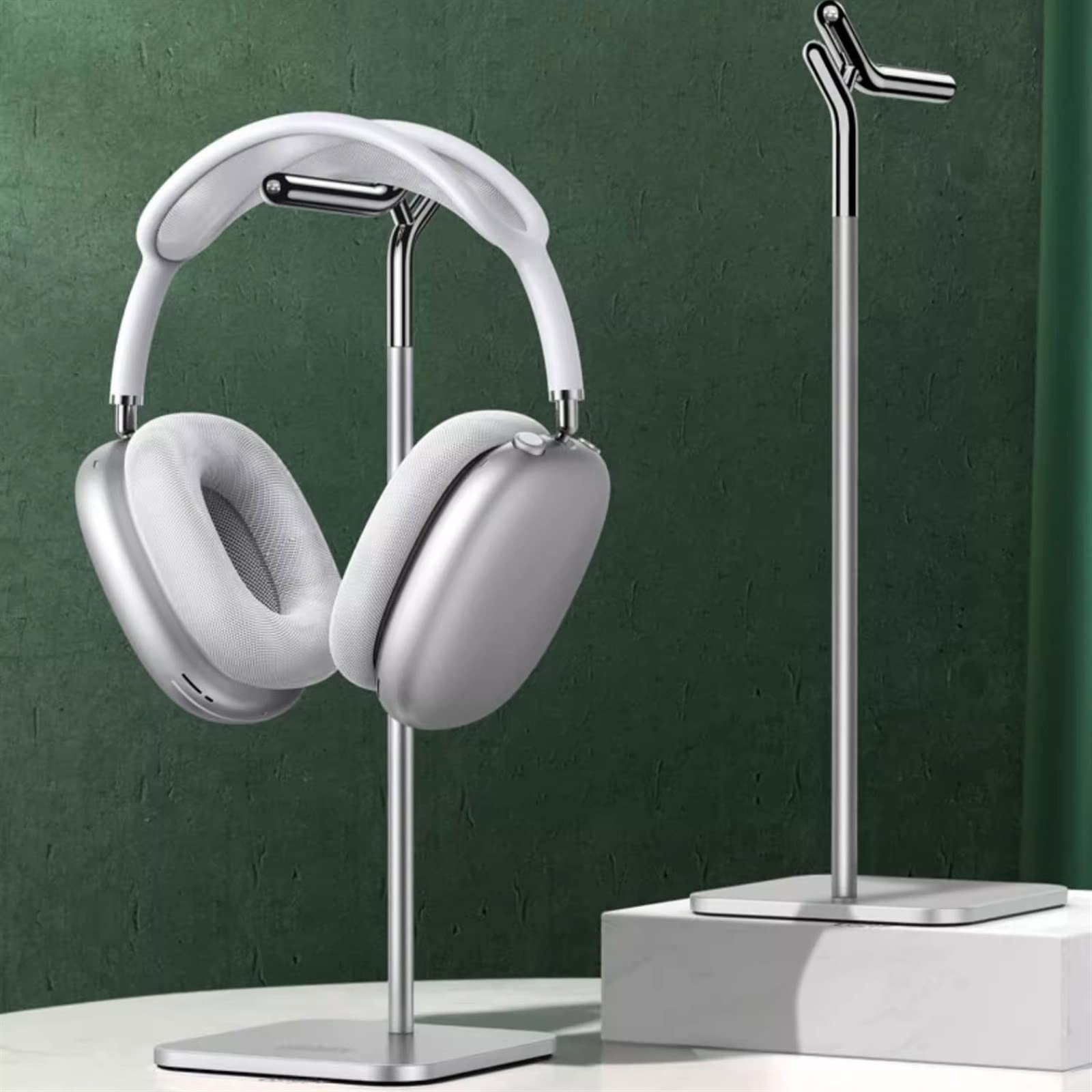 Support pour Casque Support de casque Support de casque de bureau supportant le support de stockage de support de support d'écouteur de bureau avec base lourde for l'affichage à la maison et au bureau