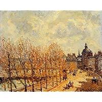 Amazon.co.jp: 18 アート 絵画 梨の木と花のエラニー朝 1886 カミーユ