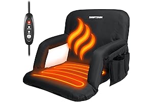 Heated Stadium Seats with Massager: Ultimate Game Day Comfort