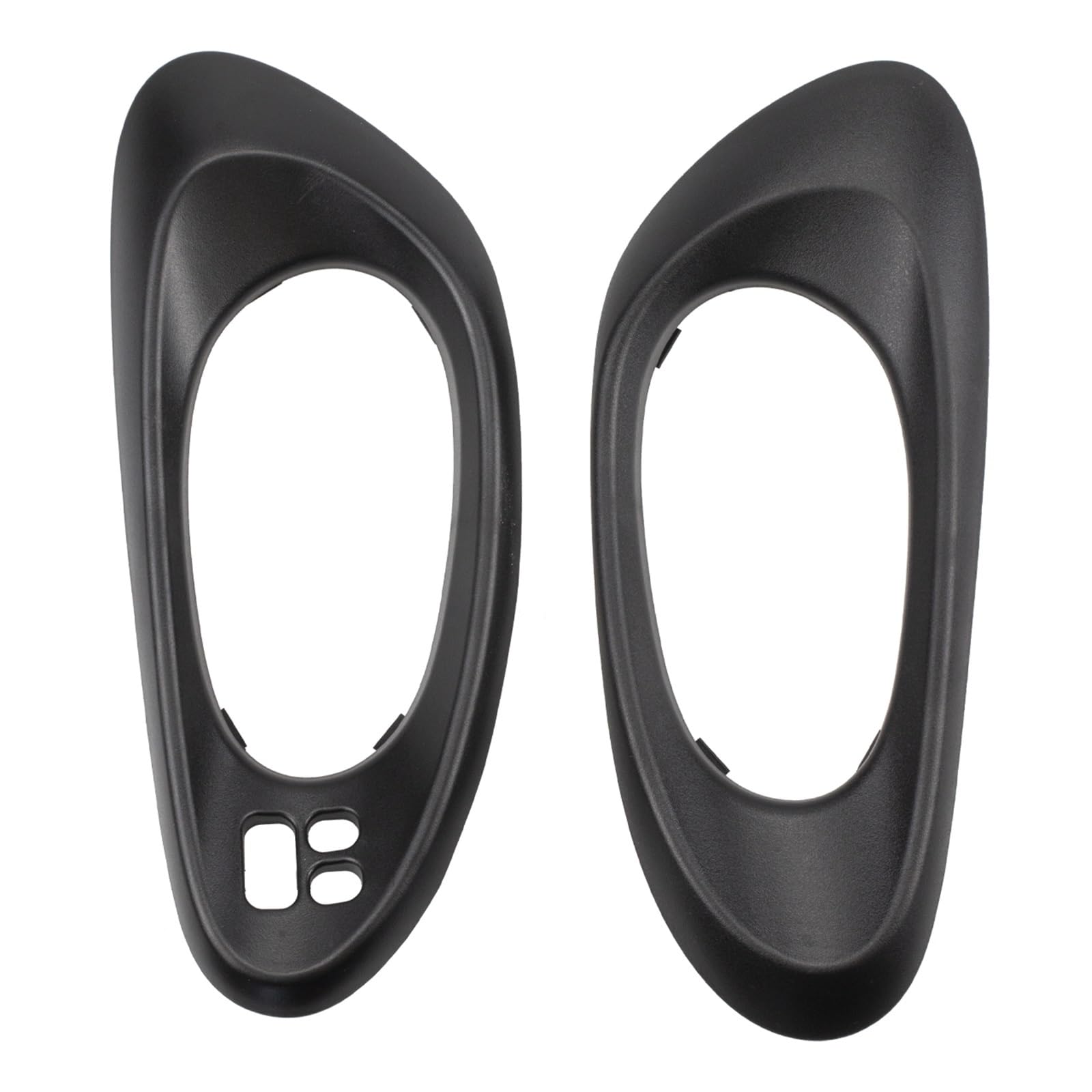 Beizhengbhd 1 Pair Front Pull Handle Inner Trim For For Trailblazer 2002-2009 15214502 15214503 Car Interior Door Handle Trim Bezel(1 Pair Front)