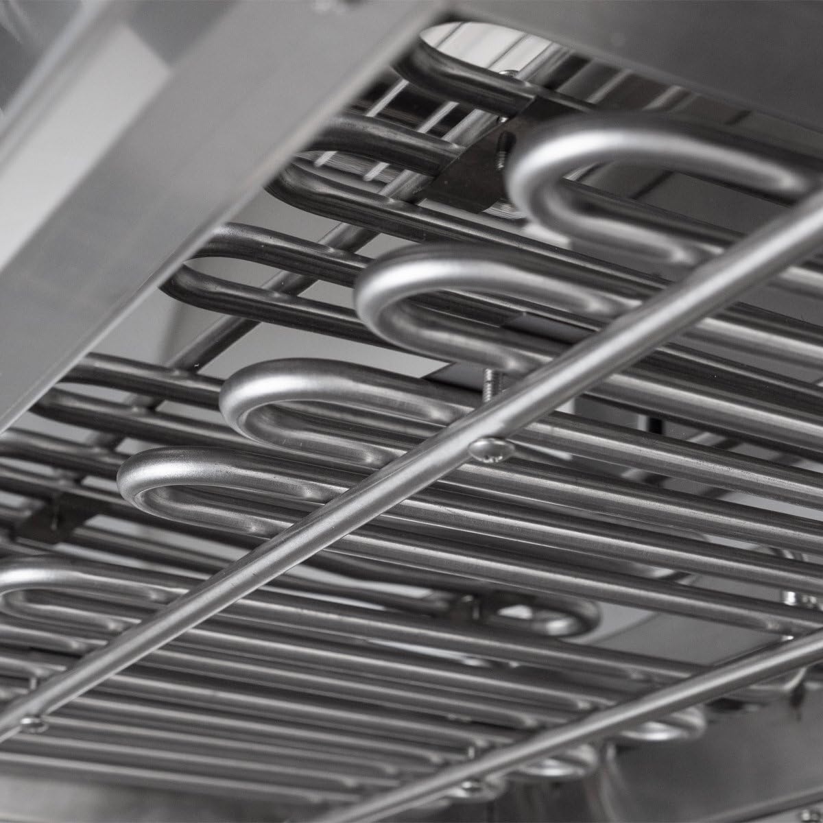 GastroHero Elektro-Lift-Salamander, 1 Grillrost 59x32 cm, Edelstahl SM-60L