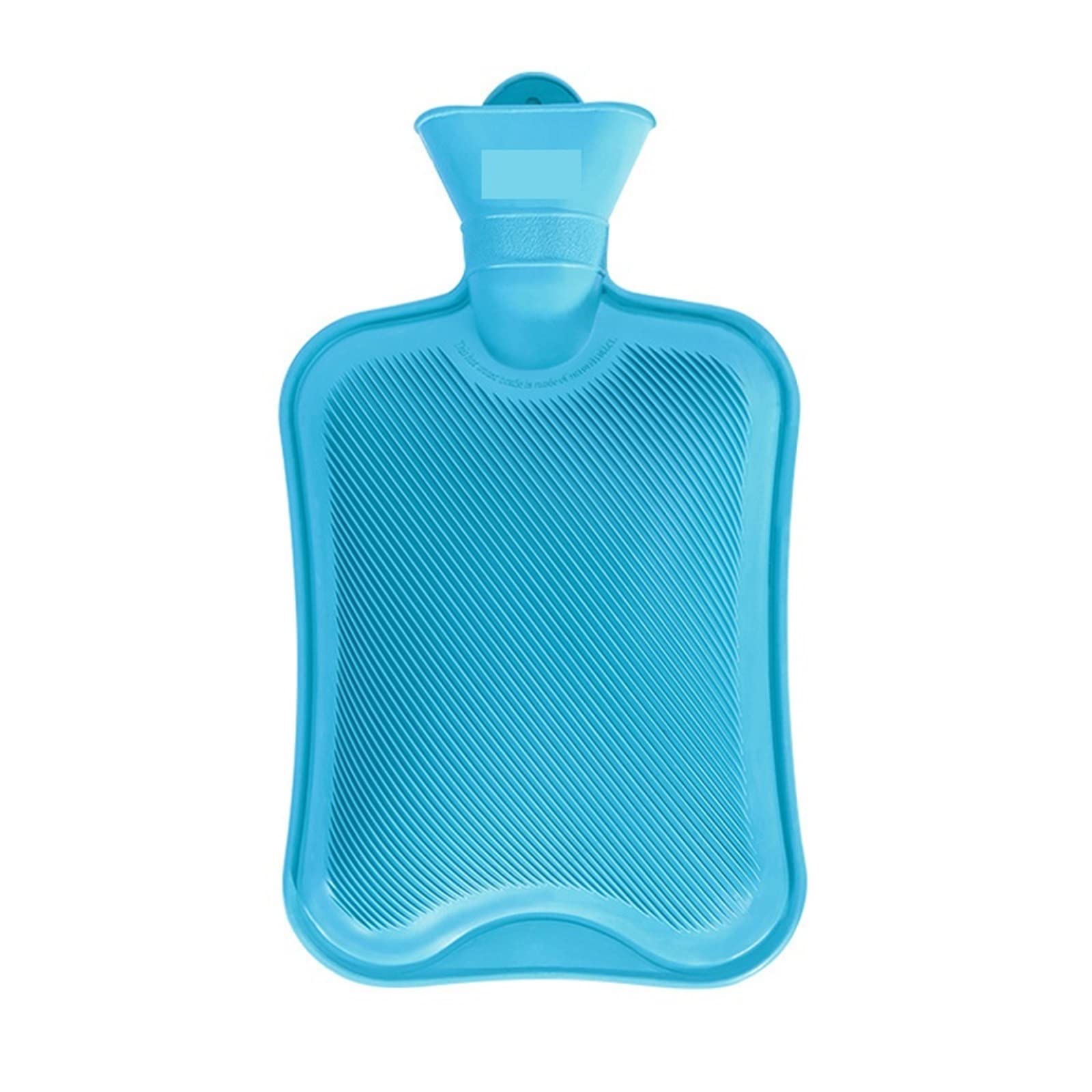 Botella de agua caliente portátil Color gruesa accesorio bolsas aleatorias botella Casa goma(Red)