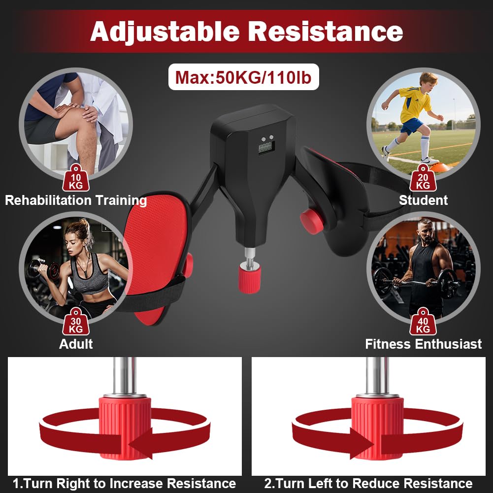 Attrezzo Interno Coscia, Attrezzi Esercizi Pavimento Pelvico Muscoli per Donne e Uomini, Allenatore Per Cosce Correzione Glutei, con Fascia Elastica per Casa Yoga, Glutei Trimmer
