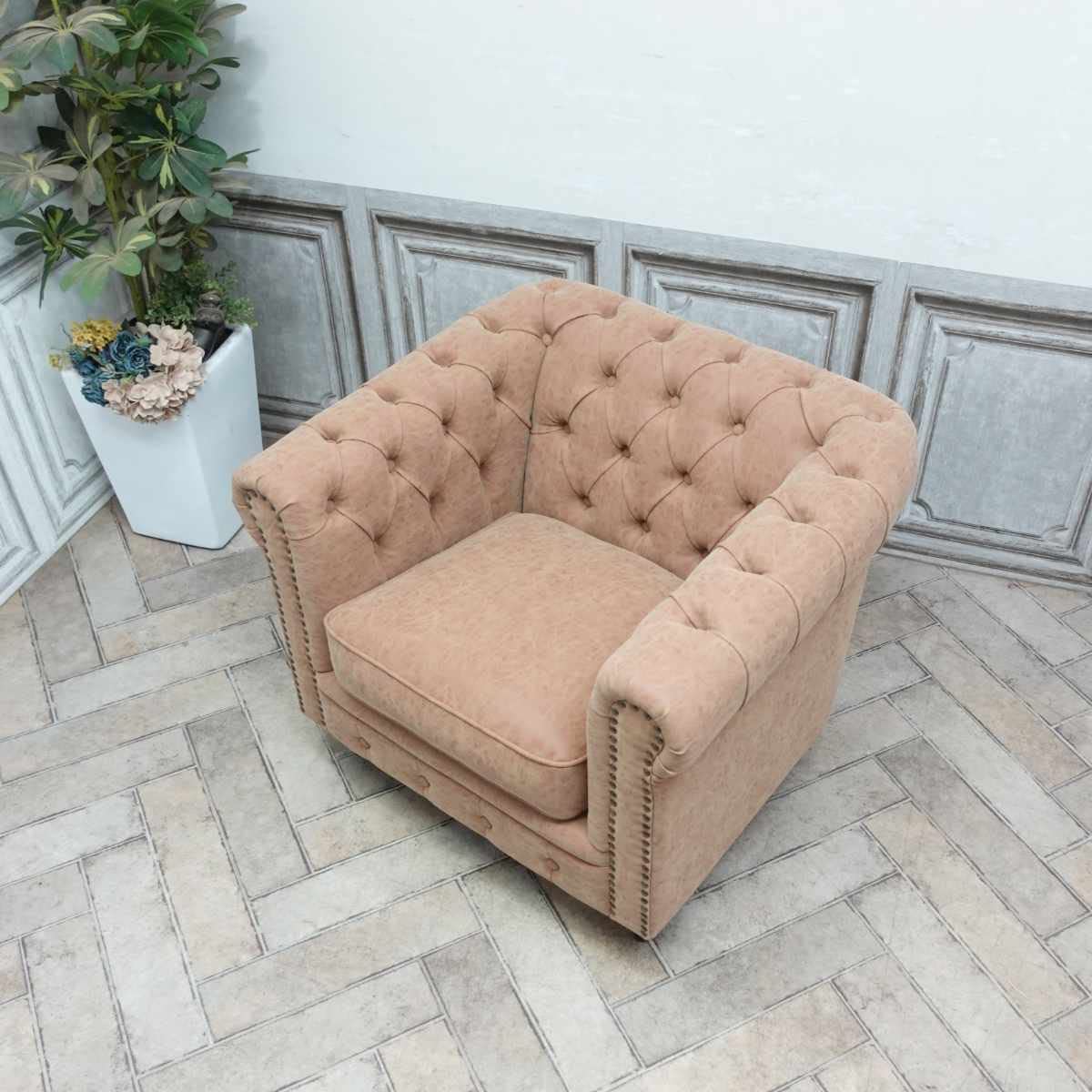 Amazon｜ヴィンセント 1人掛けソファ VC1シリーズ W 83 x D 78 x H 69