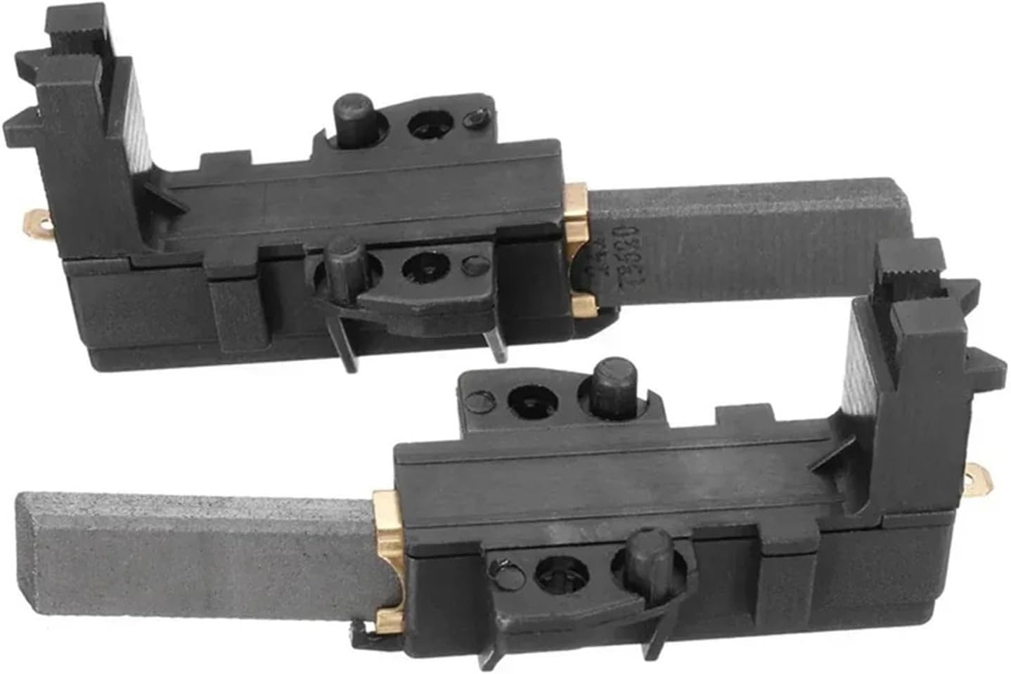 2Pcs Washing Machine Carbon Brush，Compatible for Hoover Aeg Candy Laundry Washer Graphite Brushes Parts Accessories