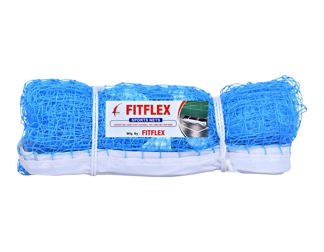 FITFLEX Nylon Badminton NET with Four Side Tape (Blue) (B09C6L3YCS) Amazon Price History, Amazon Price Tracker