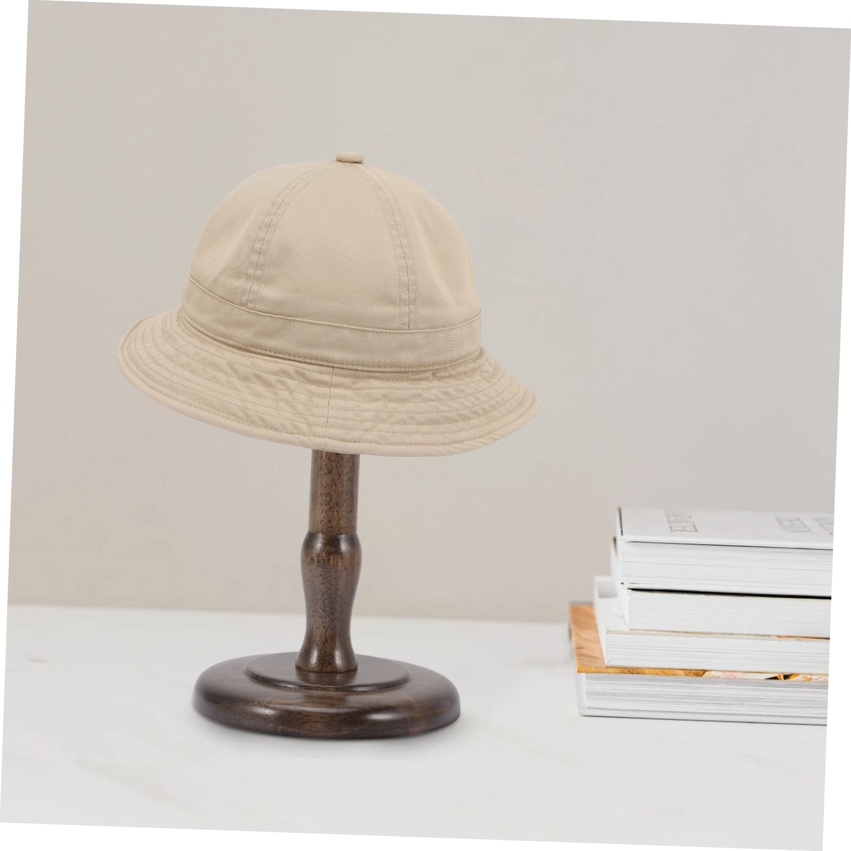 CONGARTENO 2 Présentoirs à Chapeaux Vintage – Support Élégant Pour Casquettes, Bonnets & Chapeaux Sur Bureau Ou Table