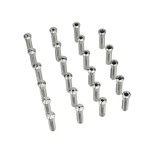 Miniatura 20 de HHIP 3900-0010 Juego de pinzas R8 de 7 piezas, 1/8-3/4" x 8ths Plus 3/16