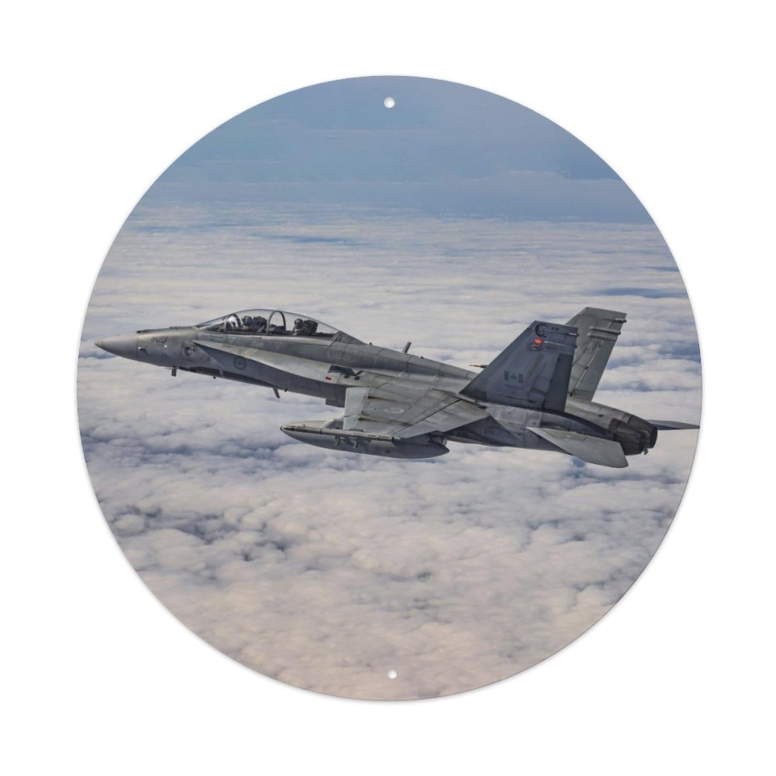 FA-18 Hornet Strike Fighter Jet Military Aviation Metal Tin Sign