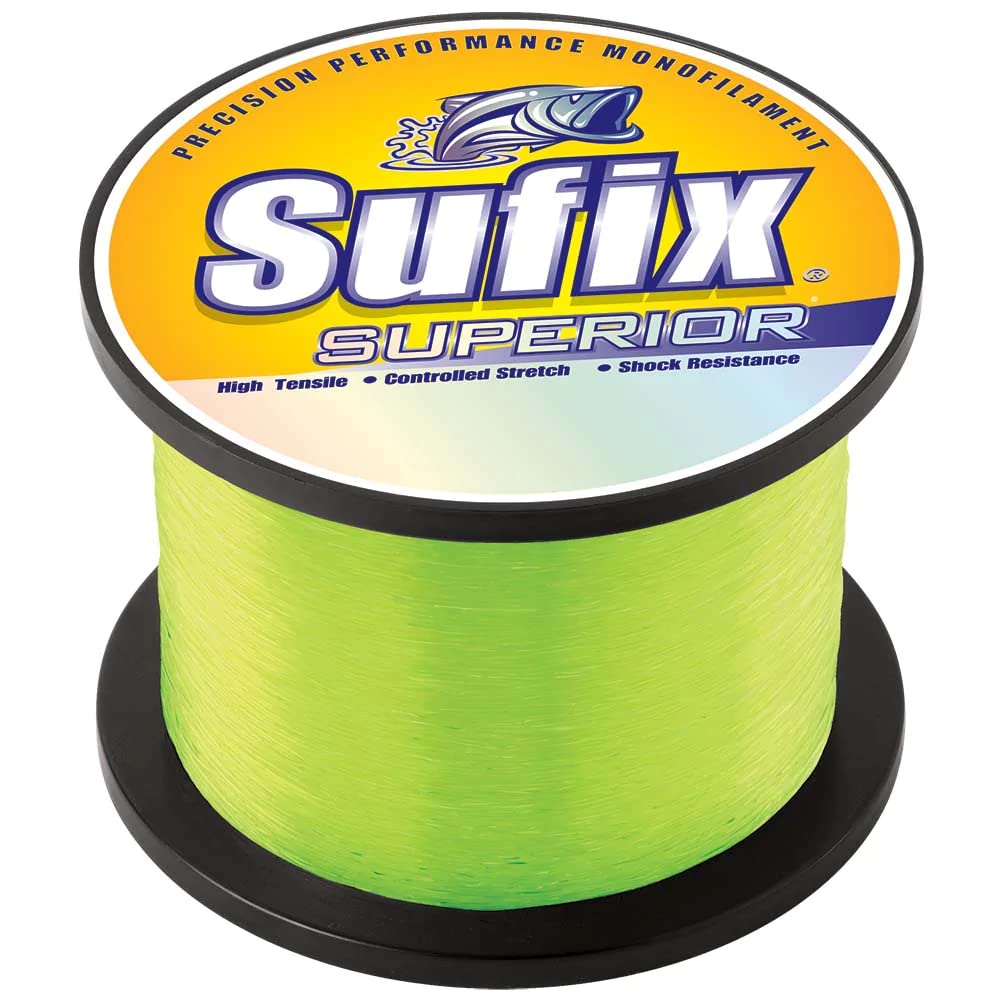 Sufix Superior Monofilament Fishing Line, 1/4 lb Spool