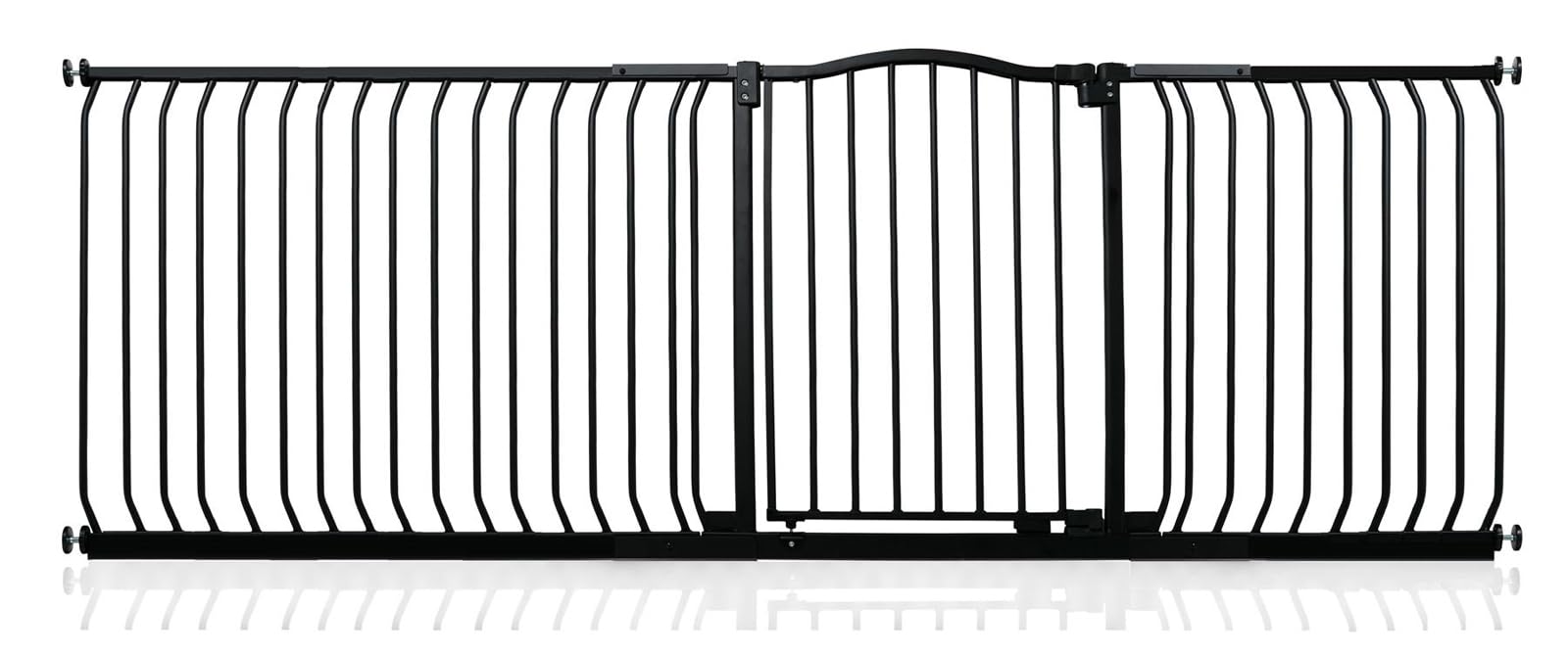 Safetots Curved Top Safety Gate, 71cm - 80cm, Matt White, Pressure Fit Stair Gate, Baby Gate for Doors Hallways and Spaces, Safety Barrier, Easy Installation — view 51