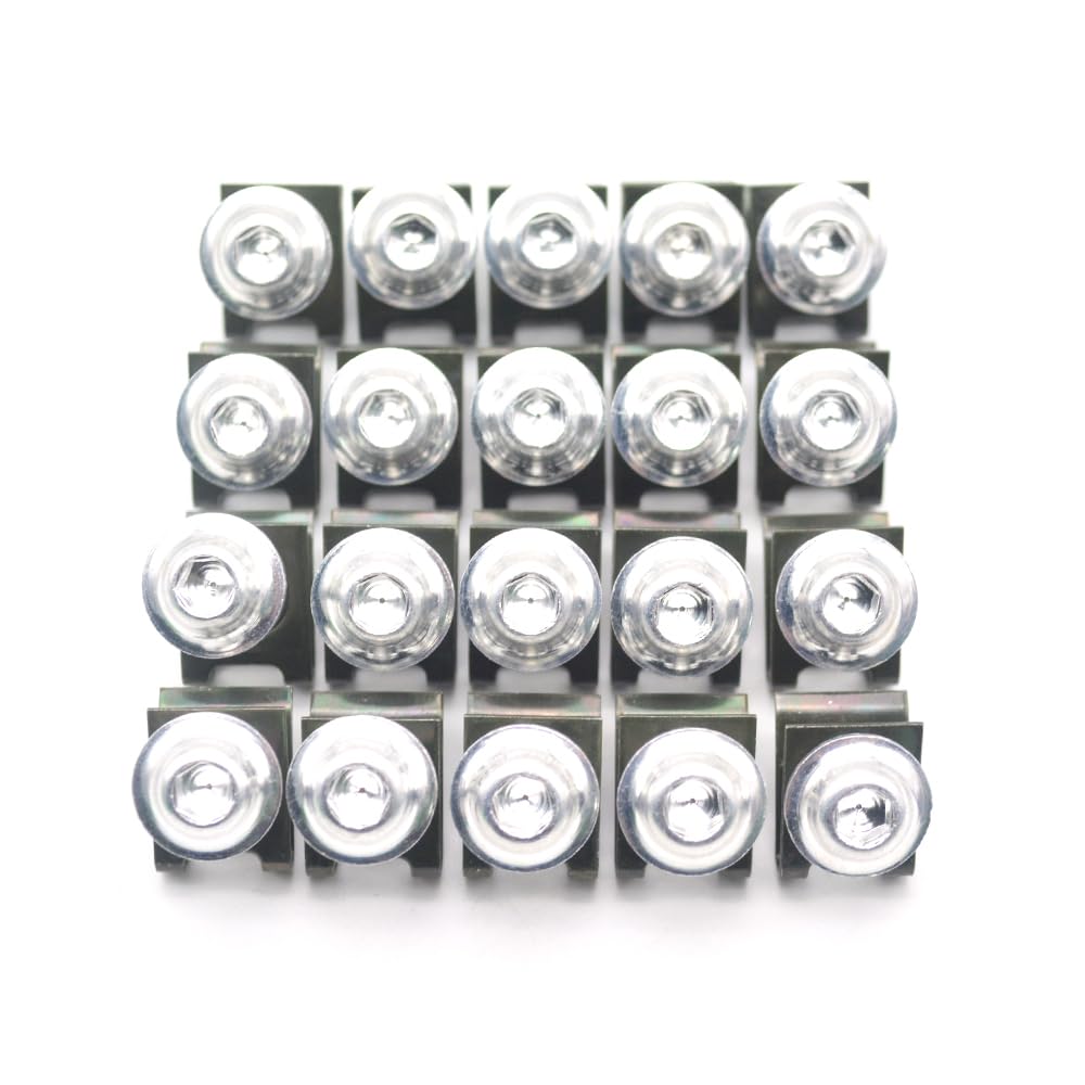 Kit Bulloni Carenatura Per Aprilia RS125 1996-2005 - Viti, Dadi, Pinze In Argento, Completo E Resistente - Foto 2