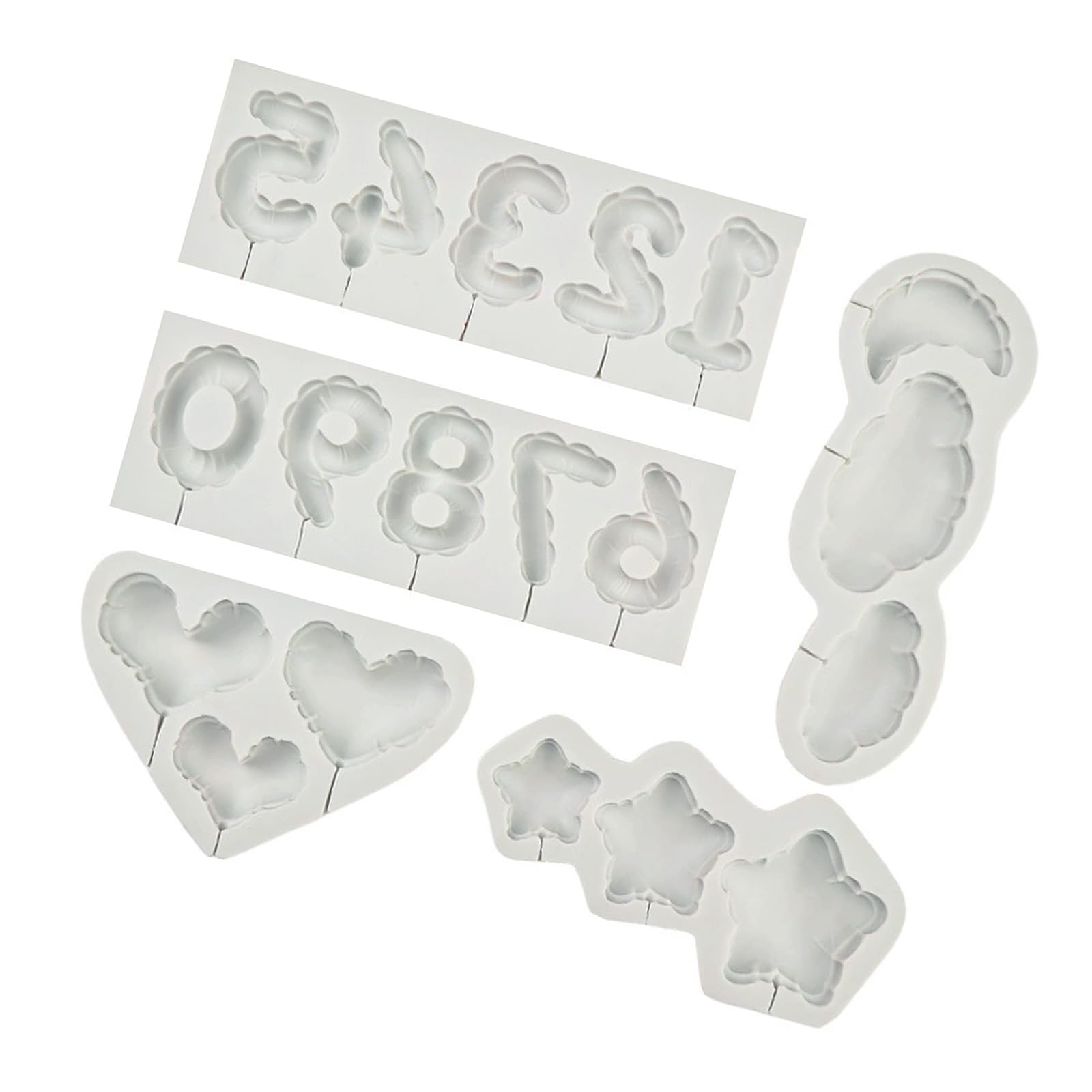 HZBB Star Cloud Silicone Molds Making Mousses Cake Molds Decorating Baking Tool for Making Chocolate Fondant Dessert Mousses Cake Mold Kitchen Baking Supplies