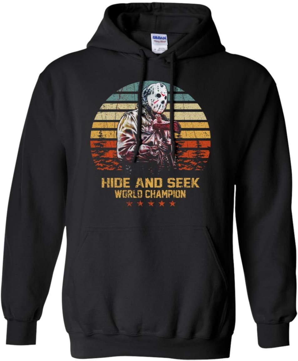 Hide and Seek World Champion Vintage Jason Voorhees Hoodie