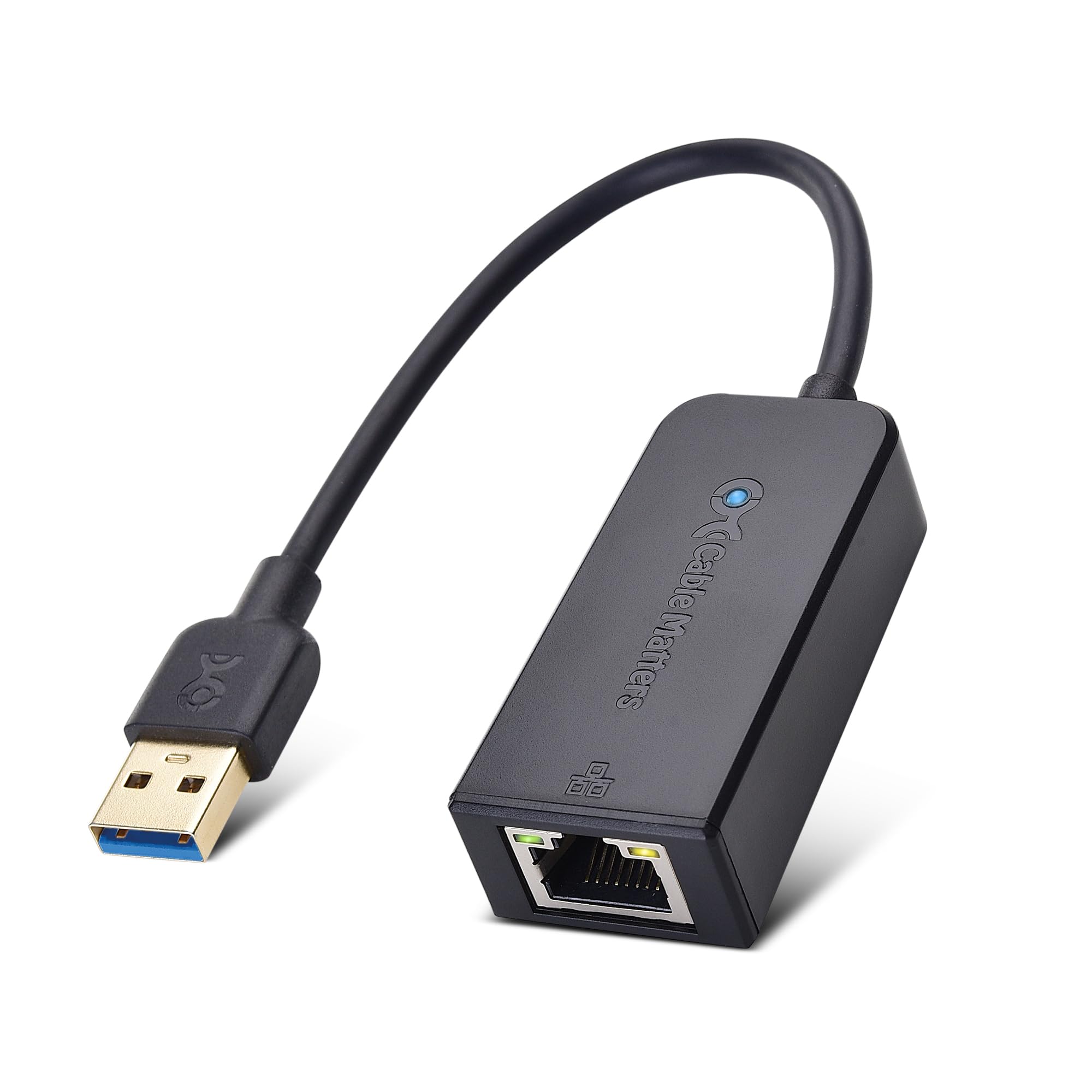 Plug & Play USB to Ethernet Adapter with PXE, MAC Address Clone Support (USB3.0 to Gigabit Network, Ethernet to USB Adapter for Laptop) Supporting 10/100/1000Mbps