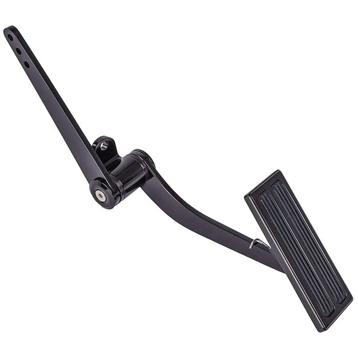 Buy JEGS Gas Pedal Assembly Black Finish Universal Firewall Mount