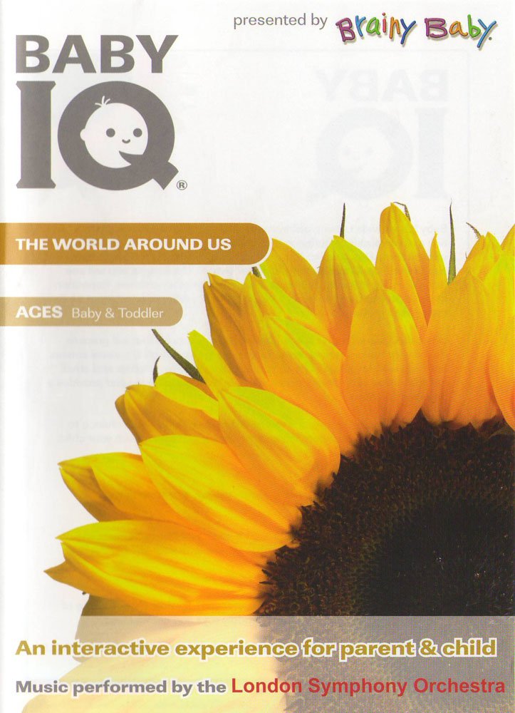 Brainy Baby IQ The World Around Us DVD interactivo para calmar y educar a tu bebé en casa