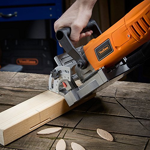 VonHaus 8.5 Amp Wood Biscuit Plate Joiner with 4