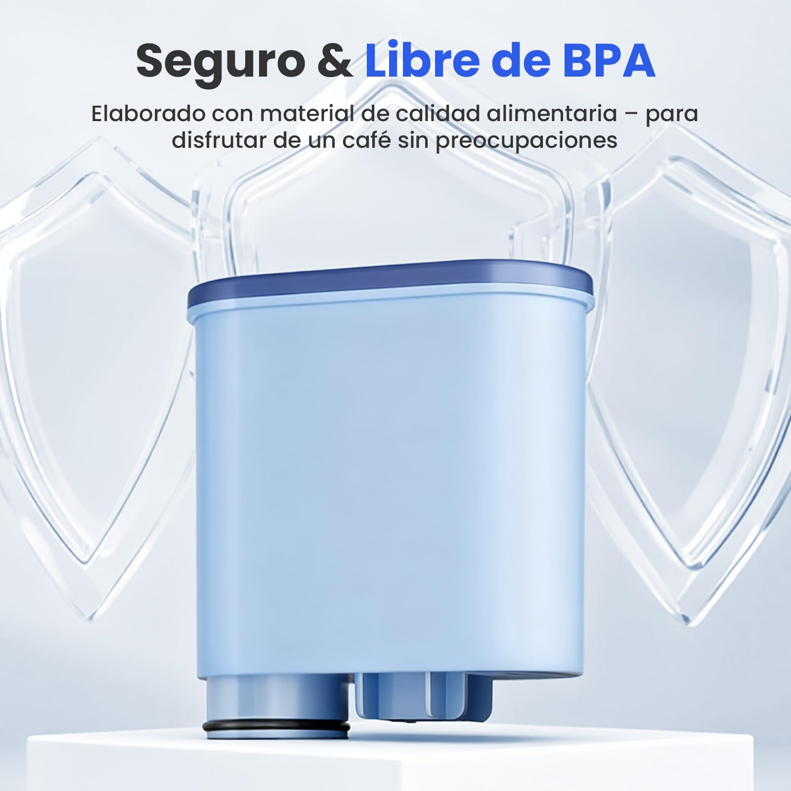 Filtro de agua para Philips AquaClean CA6903/10 CA6903/22-6 cartuchos de filtro compatibles con cafeteras automáticas Saeco Philips LatteGo, sin BPA, sin cal, mejora el sabor (6)