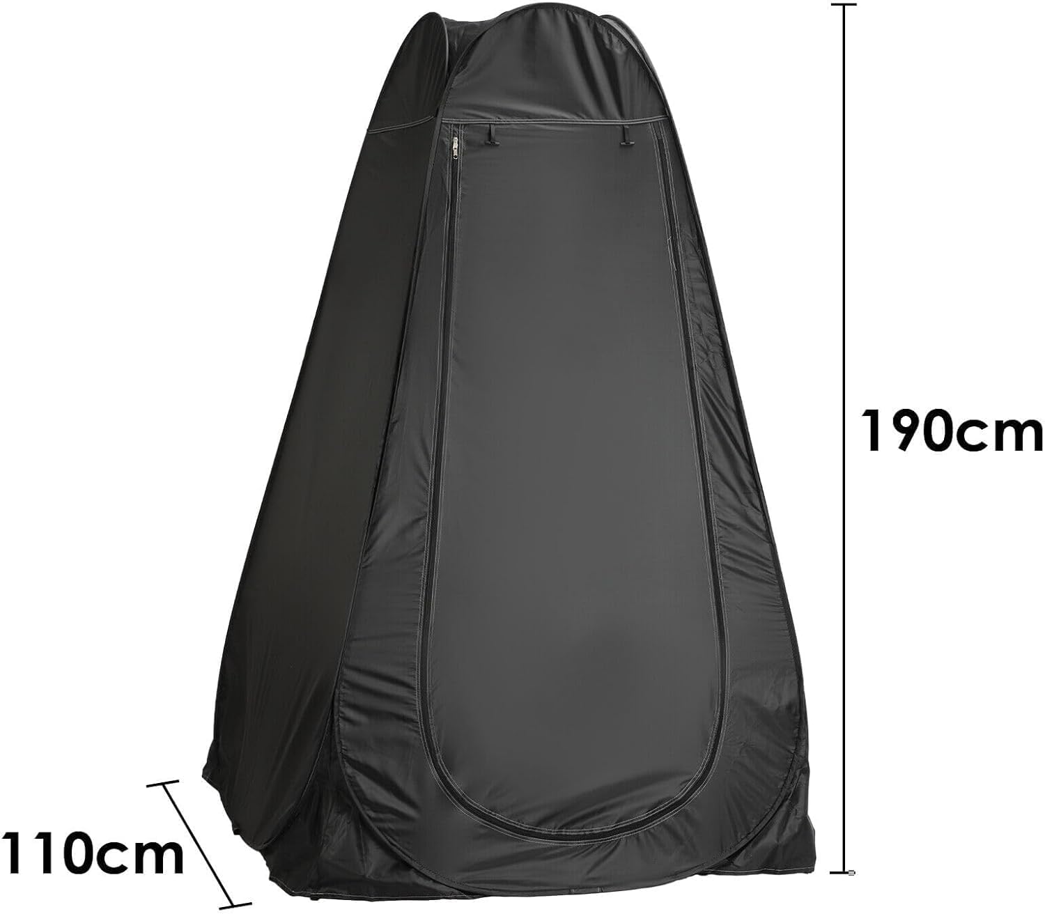 Pop-Up Toilettenzelt – Tragbares Dusch- & Umkleidezelt mit UV-Schutz – Mobiles WC Zelt für Camping, Strand & Outdoor – Inklusive Tragetasche