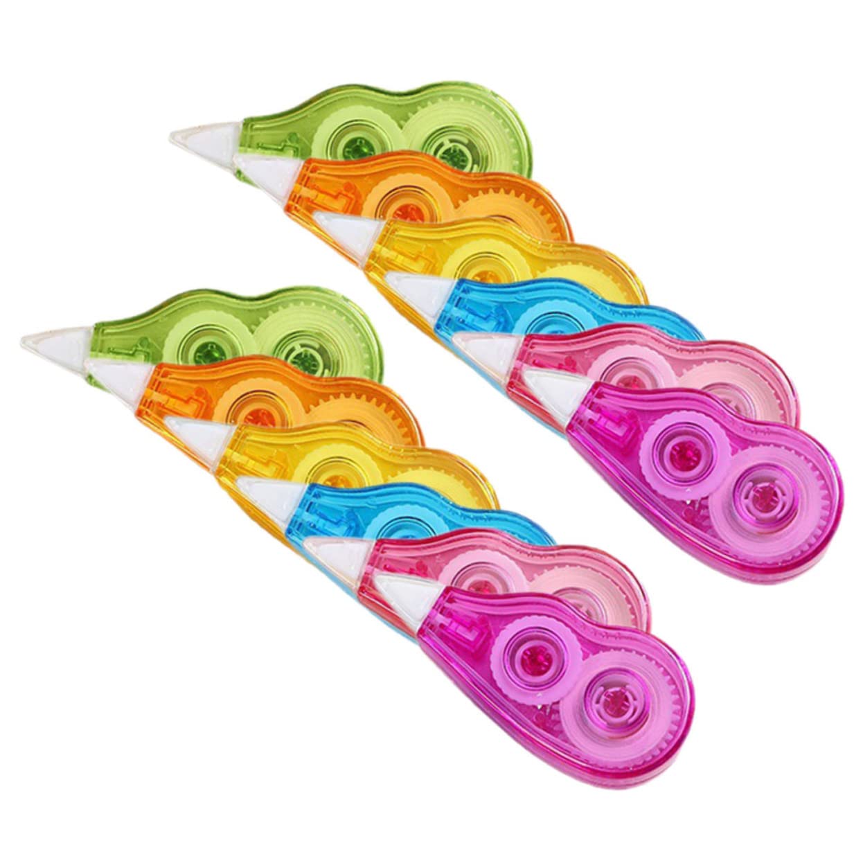 36 Stk Korrekturband -tape Studieren Gelstift-radiergummi -spender Schreibwaren Für Kinder Korrekturrolle Mini-klebeband Stift Nachfüllen Klebebänder Marke Pp