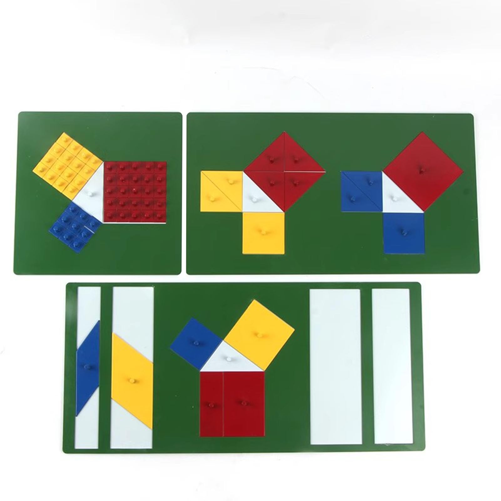 Żelazne twierdzenie Pitagorasa Matematyka Nauczanie AIDS, Montessori Materiały do nauki w klasie