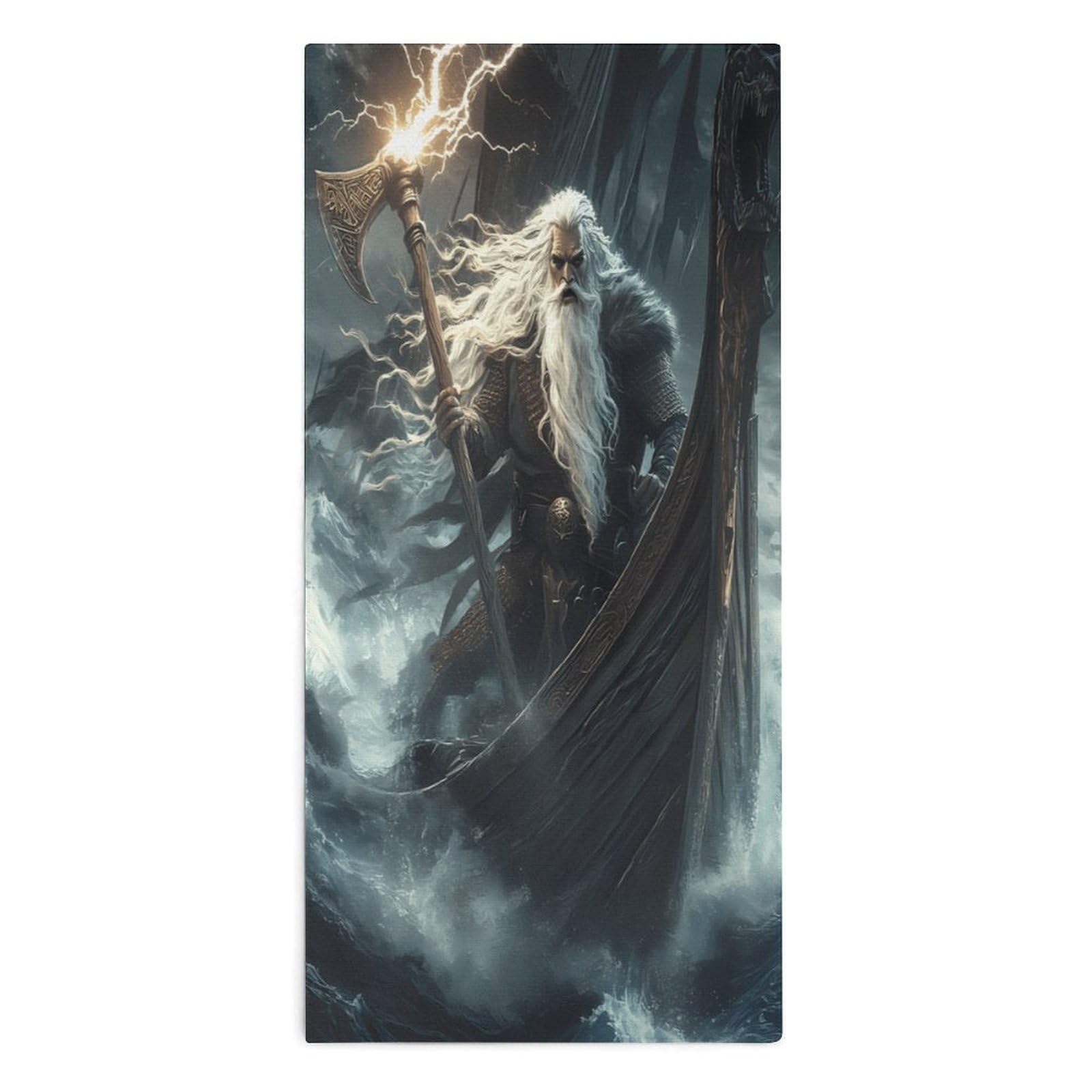 TXFBTRFSA Wrath of Vikings Royal Hand Towels for Adult Face Towel Bath Beach Swim Accessories
