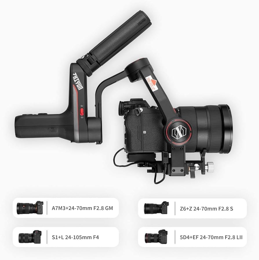 ZHIYUN Weebil S / 一眼用スタビライザー ZHIYUN WEEBILL-S カメラスタビライザー 一眼レフ・ミラーレス用