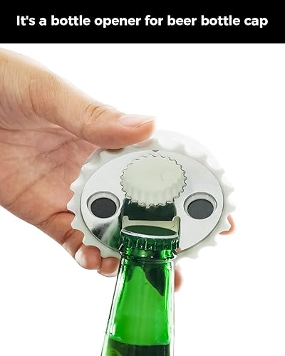 Miniatura 6 de Fruit Cherry Beer Bottle Opener Fridge Magnets, Bohomis Polka Dot Black Spring Leaves Magnetic Strong Refrigerator Sticker for Withboard Cool Gadget