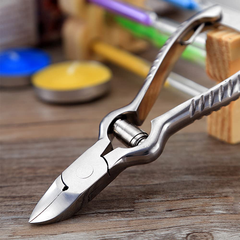 JINGYAN Obcinacz do paznokci TOE Clipper Nail do Wrastającego lub Grube Paznokcie, Paziele Trybownik Wysokiej Jakości Ze Stali Nierdzewnej Zaawansowane Tekstura Szlifowanie