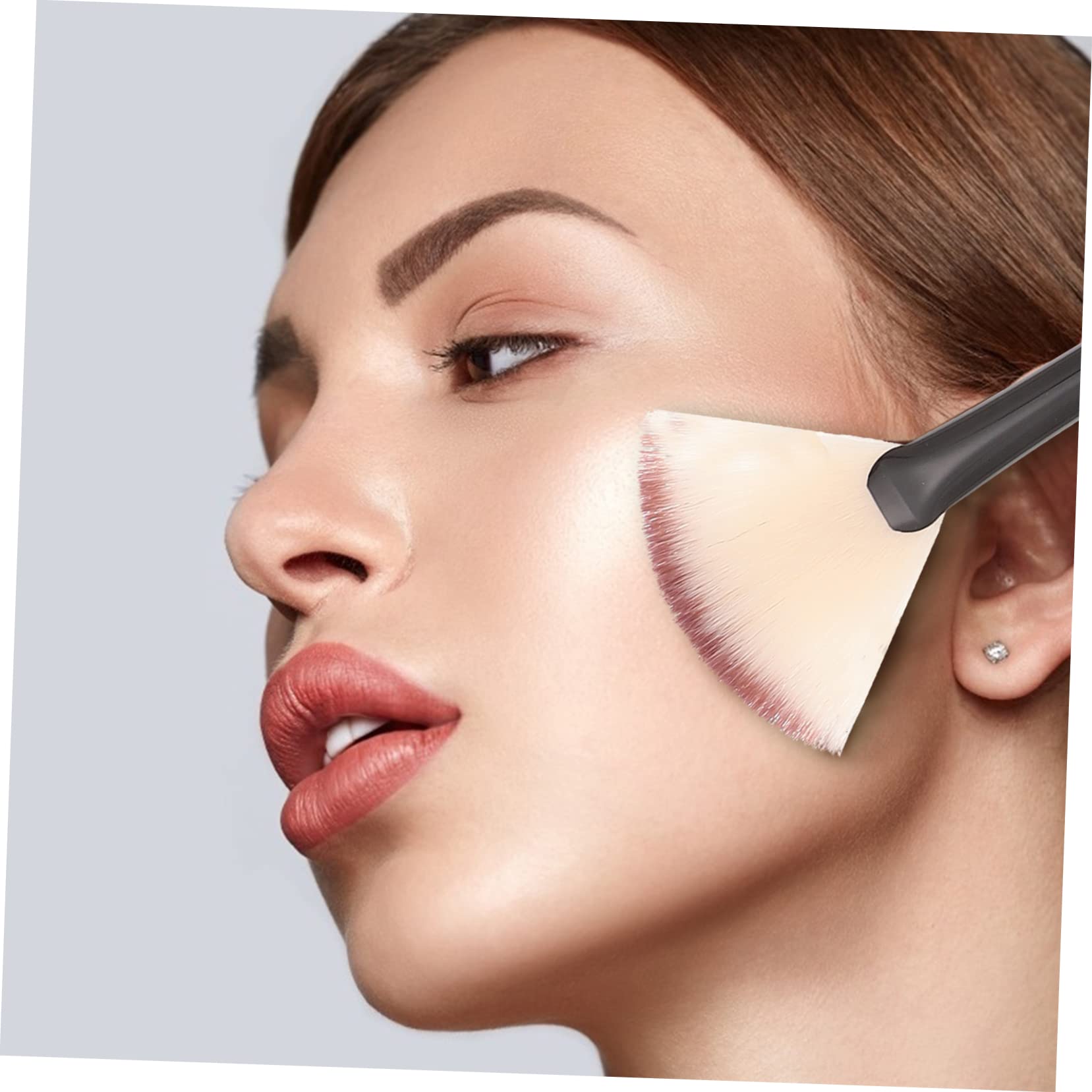 Housoutil 36pièces Pinceau De Maquillage Fibres Forme De Fan Pour Application De Masque Facial Et Soins Peau Pratique Et Facile à Utiliser