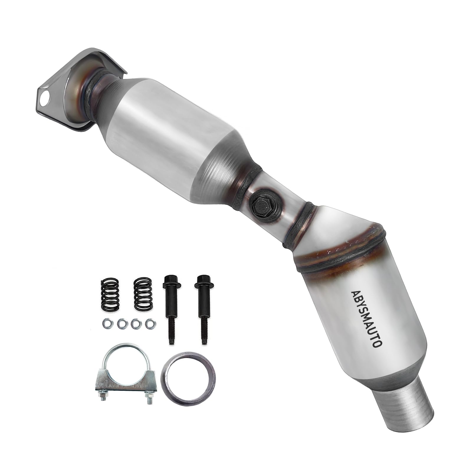ABYSMAUTO Catalytic Converter Compatible with Toyota Prius 2010 2011 2012 2013 2014 2015 1.8L Catalytic Convertor Direct-fit Euro 5 16649 (EPA Compliant)