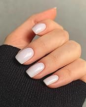 Vishine Smalto Gel Semi-Permanente Milky White, Naturale, Bianco Francese, Manicure Latte, Nail Art, Soak Off UV LED, 16 ml
