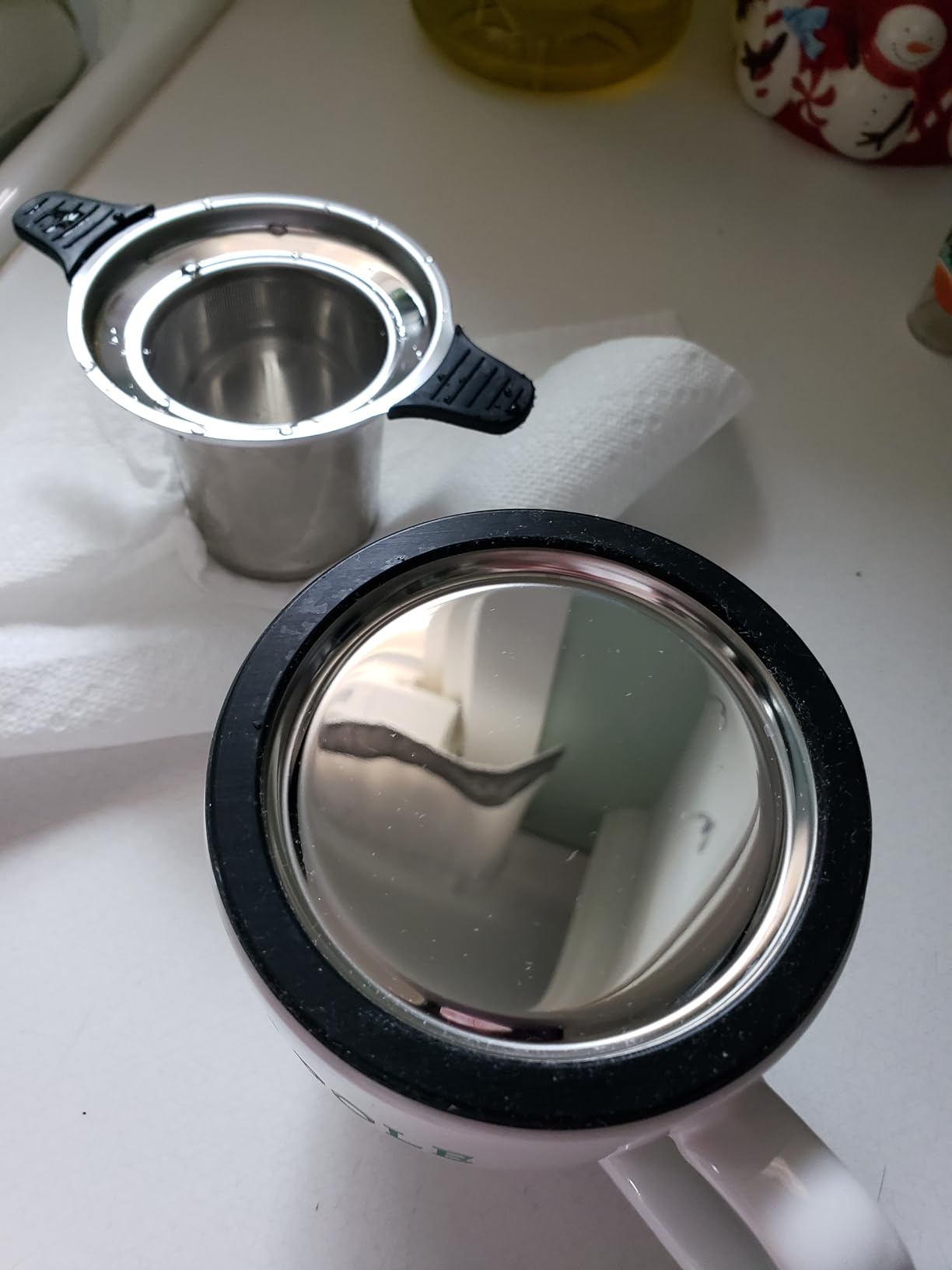 Reinmoson 1 Pack Tea Strainers for Loose Tea Single Cup