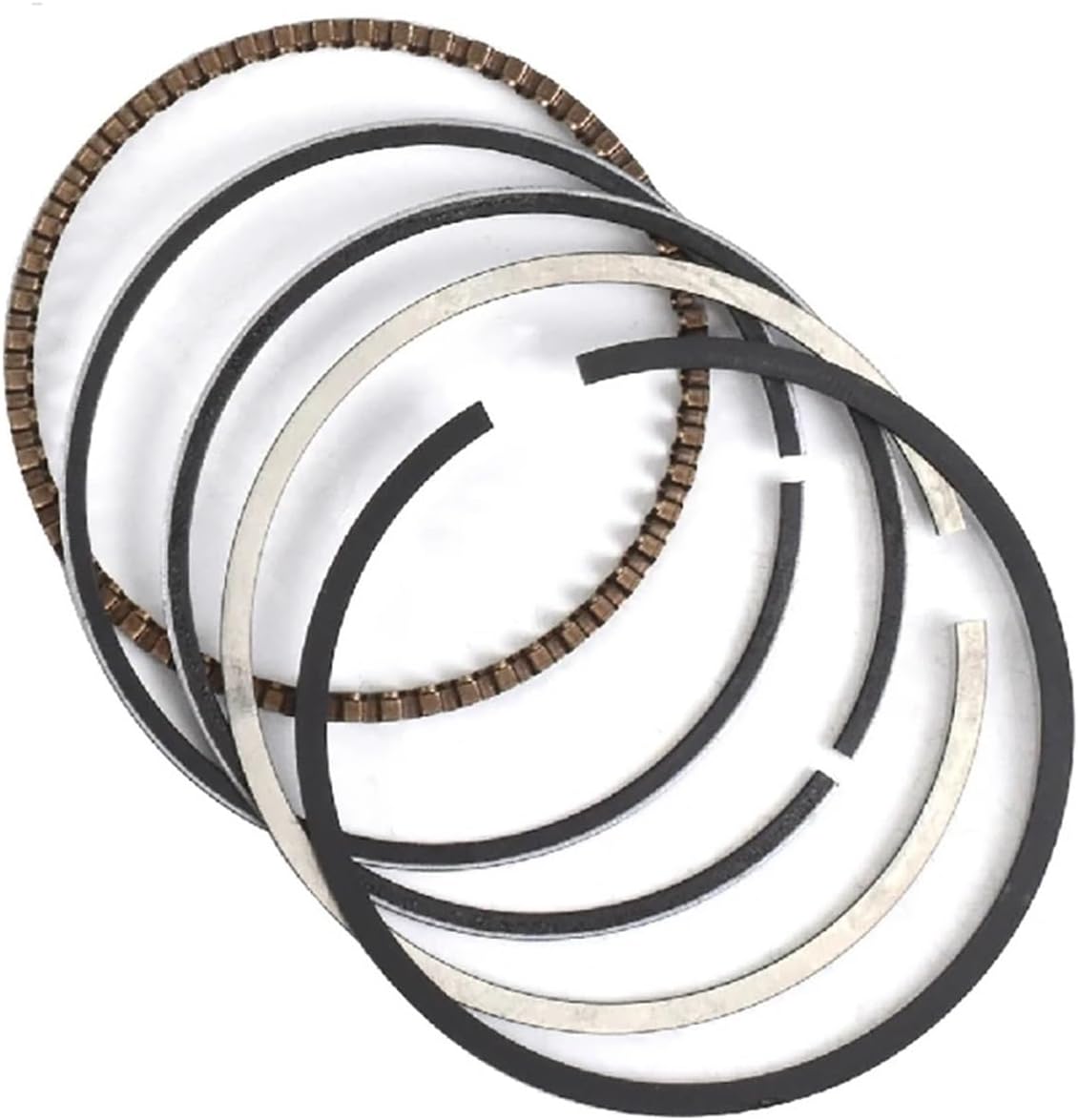 250CC 48mm 48.25mm 48.5mm STD +25 +50 Add 0.25 0.5 Motor bike Engine Cylinder Piston Rings Compatible With Yamaha FZ250 FZ Fazer 250 1985(Add 0.25)