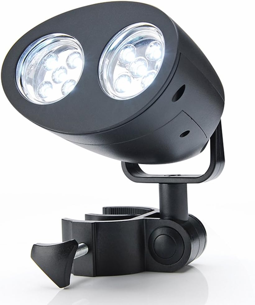 BBQ Grill Light 10 Super LED Bright lights 3 Brightness Levels Weather Resistant 360 Degree Rotation Handle Mount BBQ Light by Wekine for Outdoor Grilling Gas Electric Grills