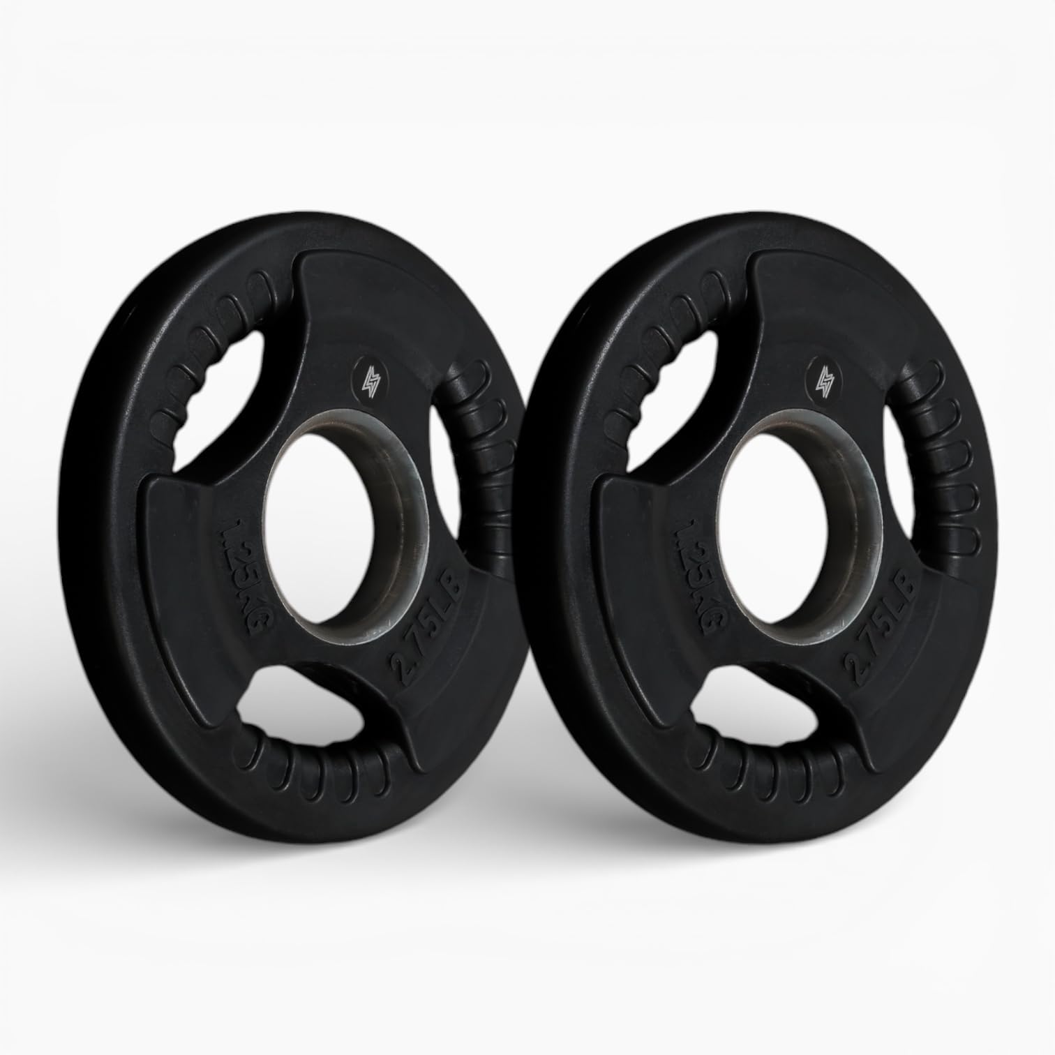 Tri-Grip Olympic Weight Plates, 2x 1.25kg (2.5kg)