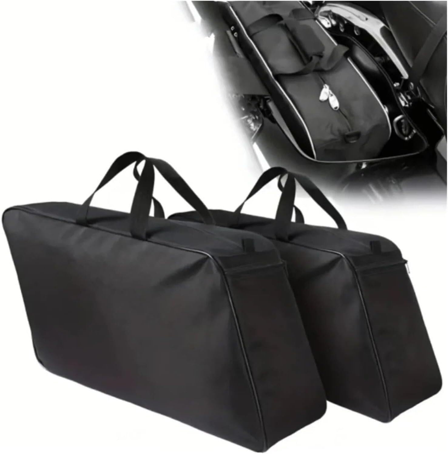 Per Moto Per Chieftain Per Roadmaster Per Springfield Per Vulcan 1600 Per Nomad 1700 Per Voyager Fodere Per Borse Laterali Moto Borsa Laterale(Type B-1pc)