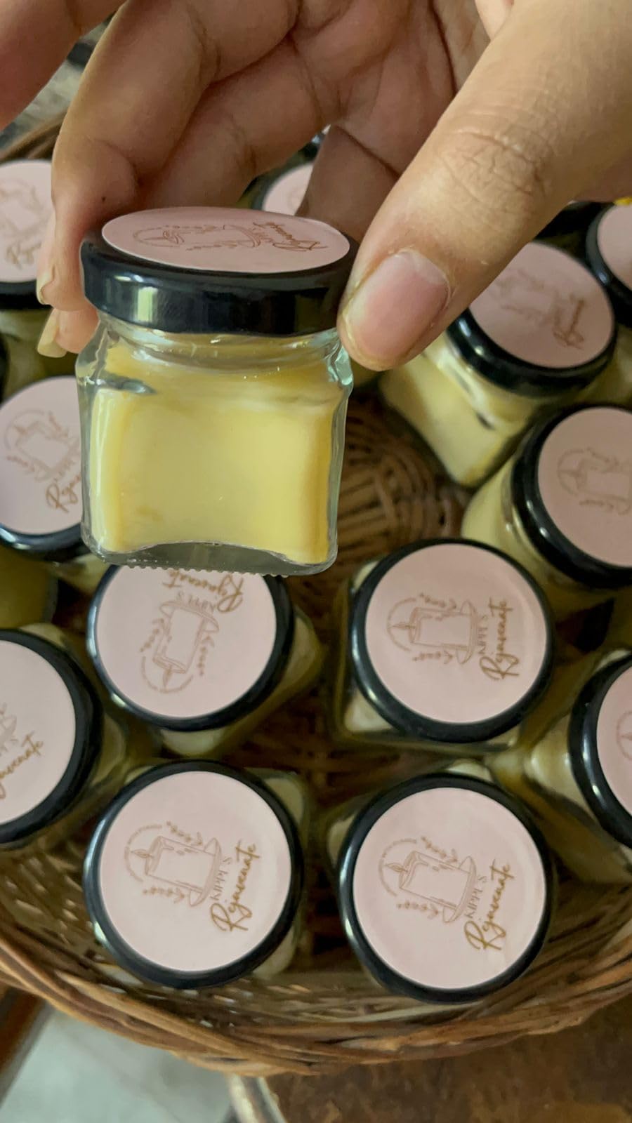 Sugar’s Daddy Diwali Decorative Soy Wax Candles | Festive Gifting and Home Decoration | Candles for All Festival (Tealight jar candle)