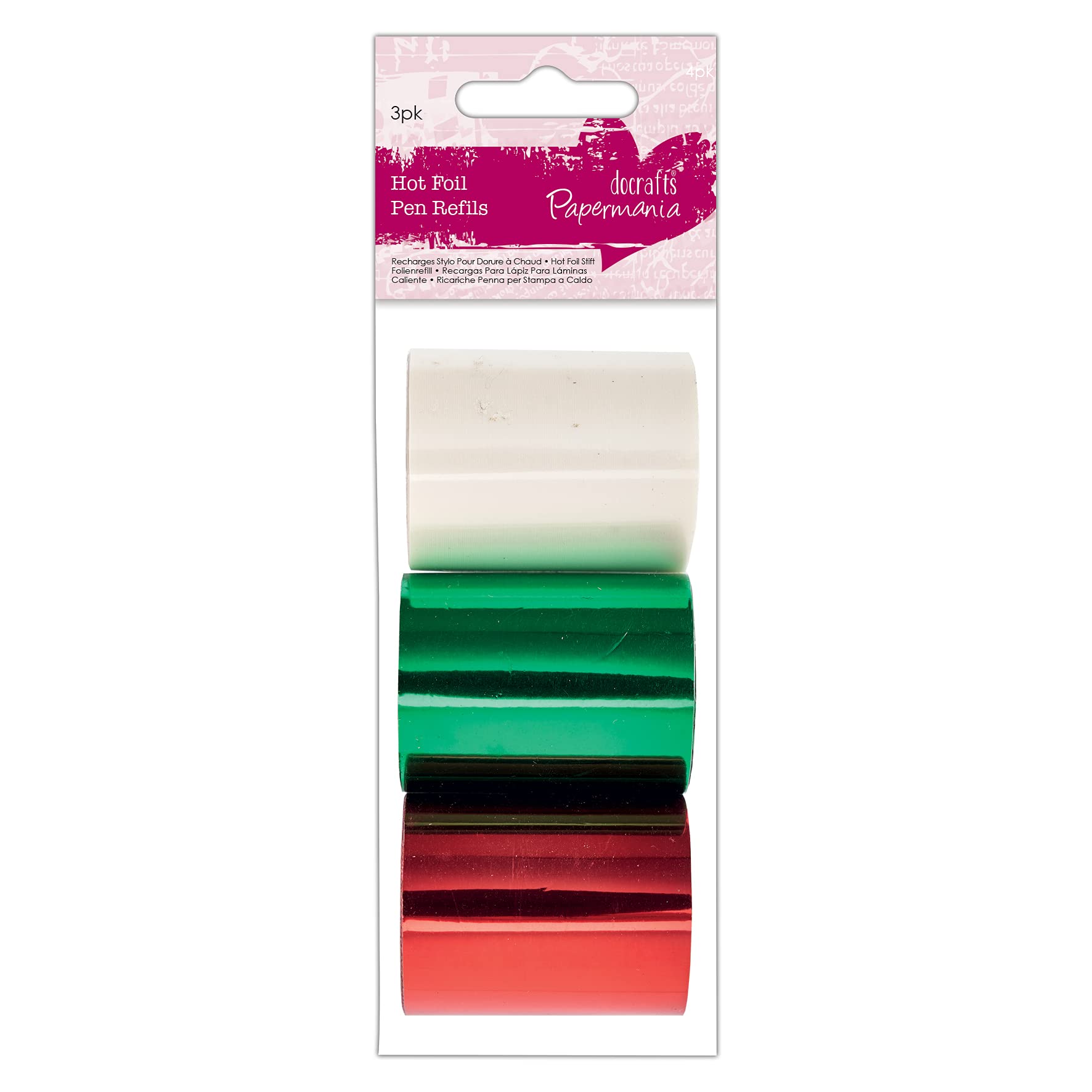 Hot Foil Pen Foil Refills (3pk) - Christmas