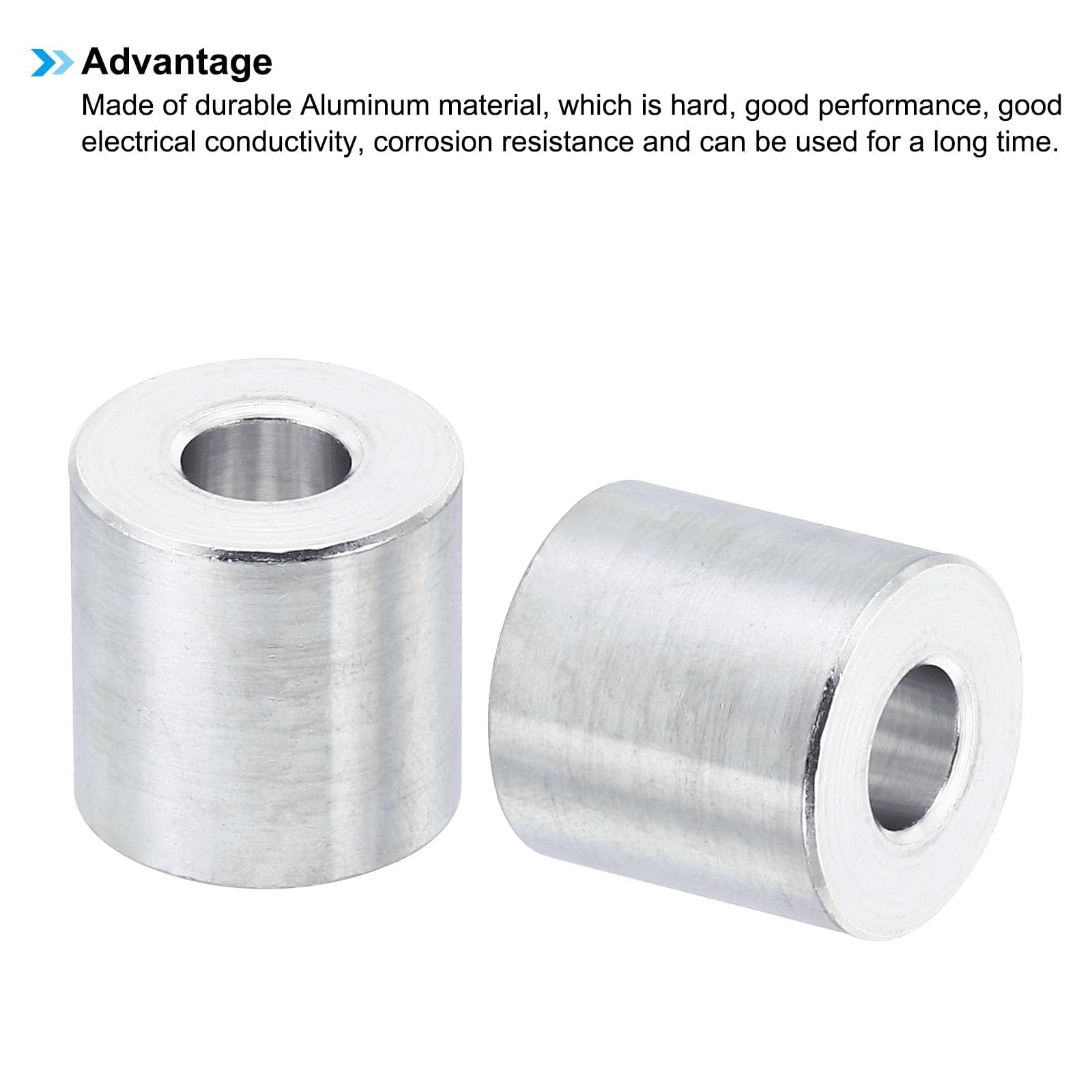 TA-VIGOR 5Pcs M8 Aluminum Spacer - Image 4