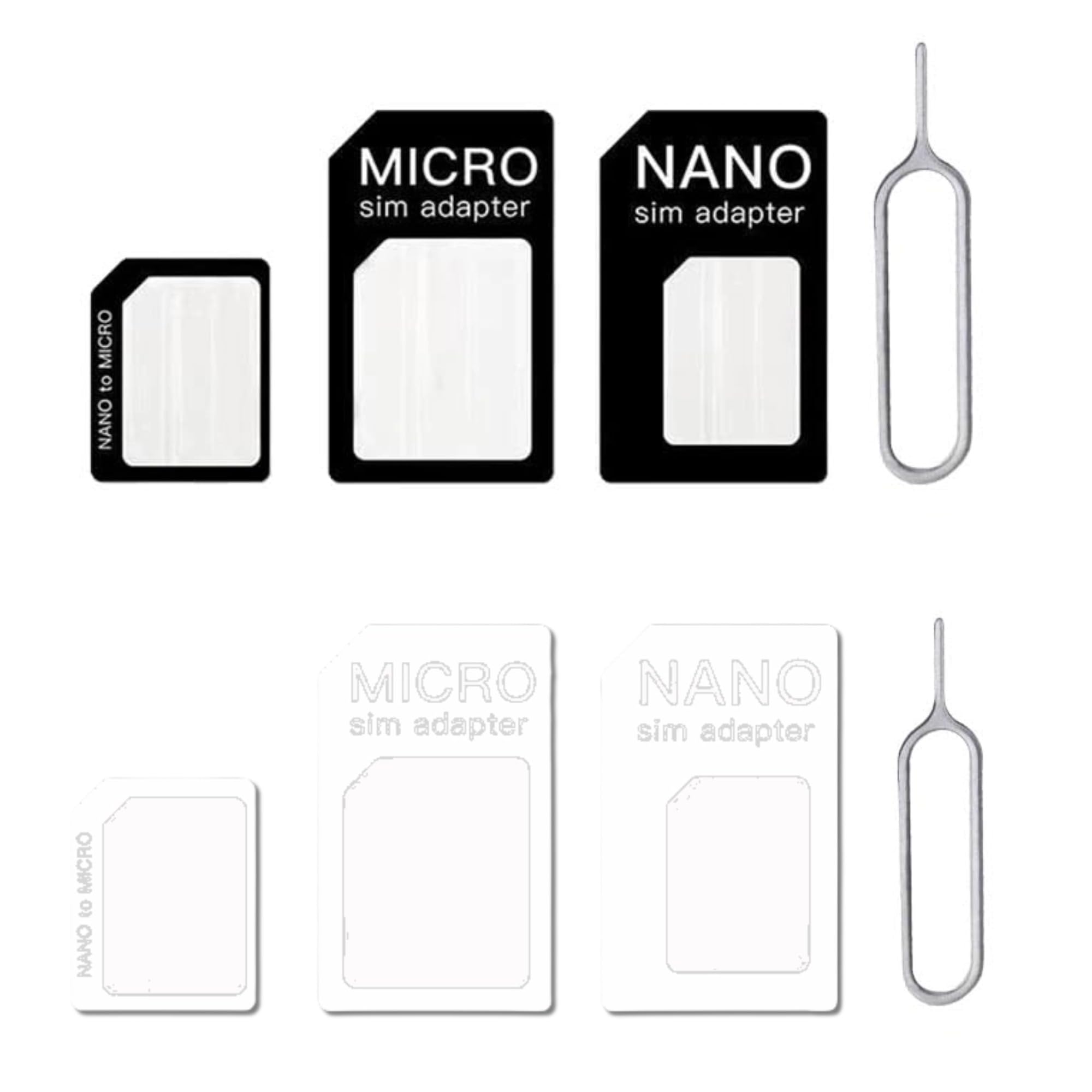 SET AGUJA Y ADAPTADOR SIM