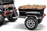 Vista 3 de Peg Perego Adventure Trailer Ride On, negro